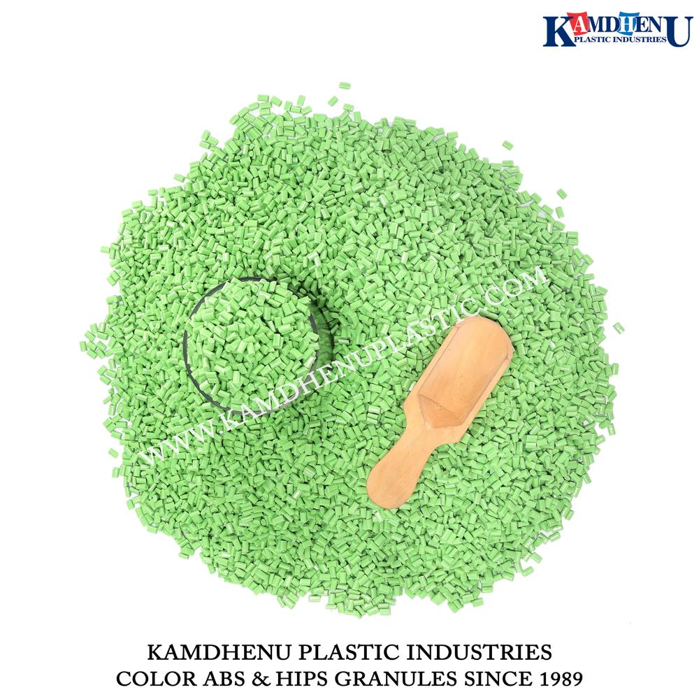 Light Olive Green Abs Plastic Granules