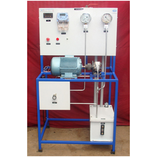 Rotary Gear Pump Test Rig
