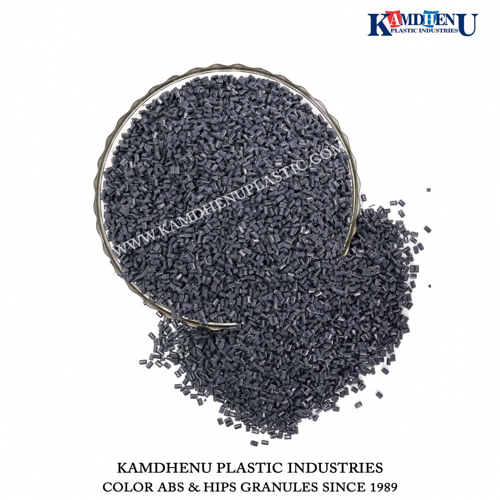 Dark Grey ABS Plastic Granules