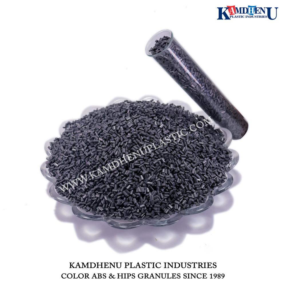 Dark Silver Metallic Abs Plastic Granules