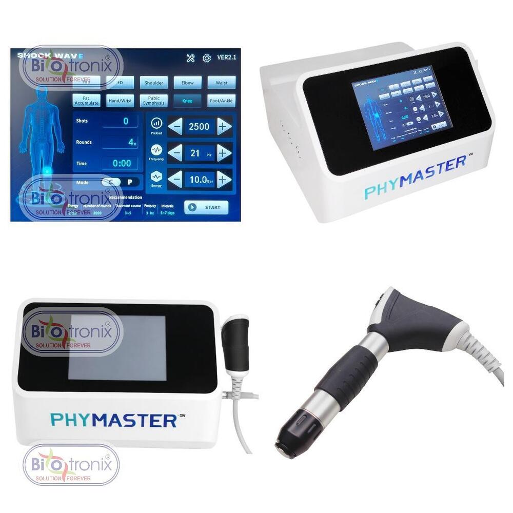 Phymaster Shockwave Shockwave Therapy Device for Muscle Pain Relief