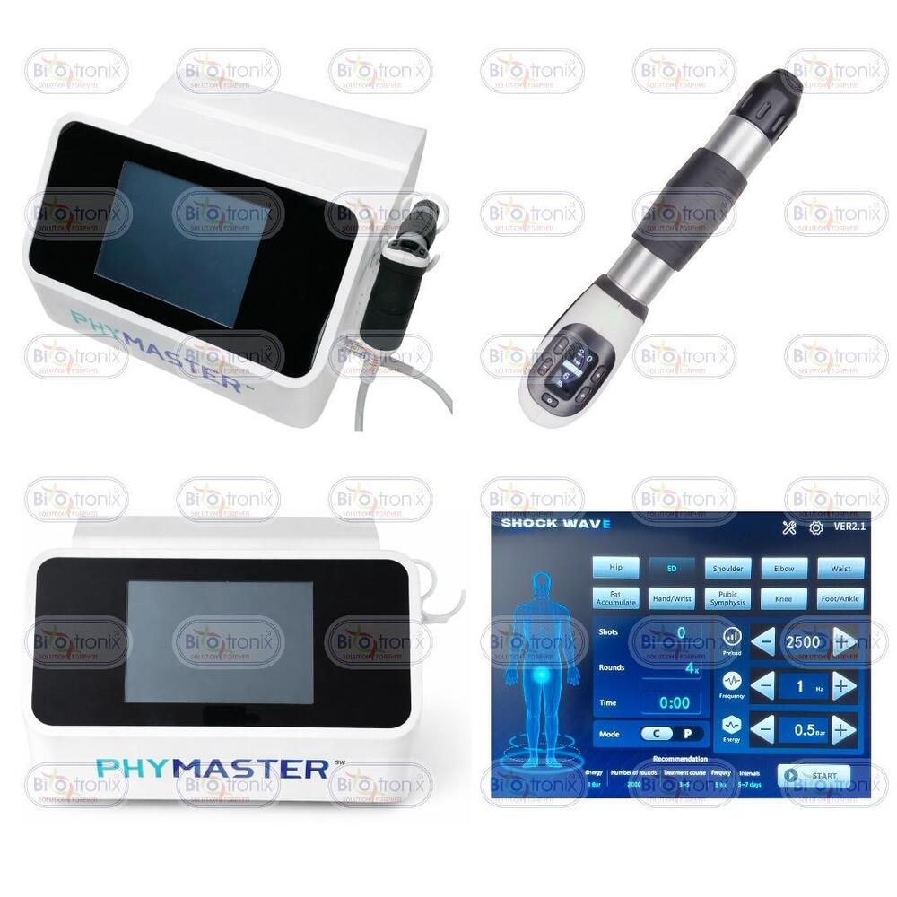 Phymaster Shockwave Physiotherapy Equipment for Sports Injury Therapy