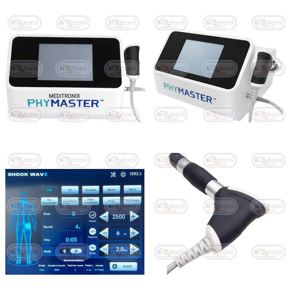 Phymaster Shockwave Physiotherapy Equipment for Sports Injury Therapy