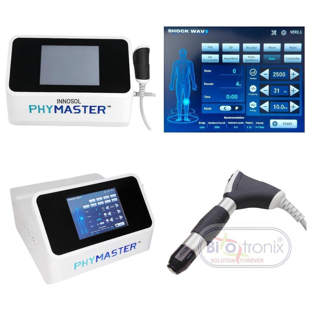 Phymaster Shockwave Therapy Equipment for Rehab Treatment