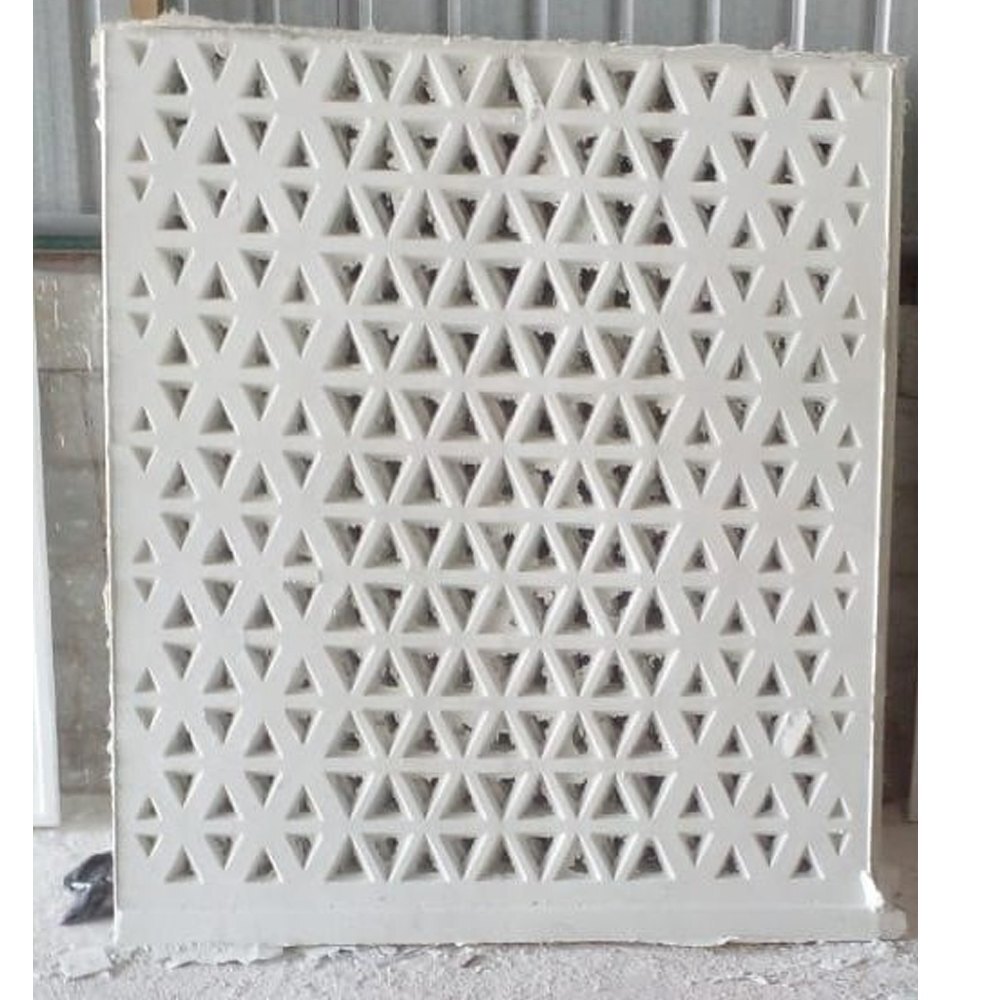 White Grc Jali - Application: Industrial