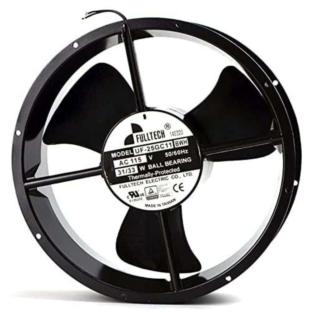 FULLTECH UF-25GC11-BWH AC 115V 31/33W 25089mm Ball Industrial Axial Flow Cooling Fan