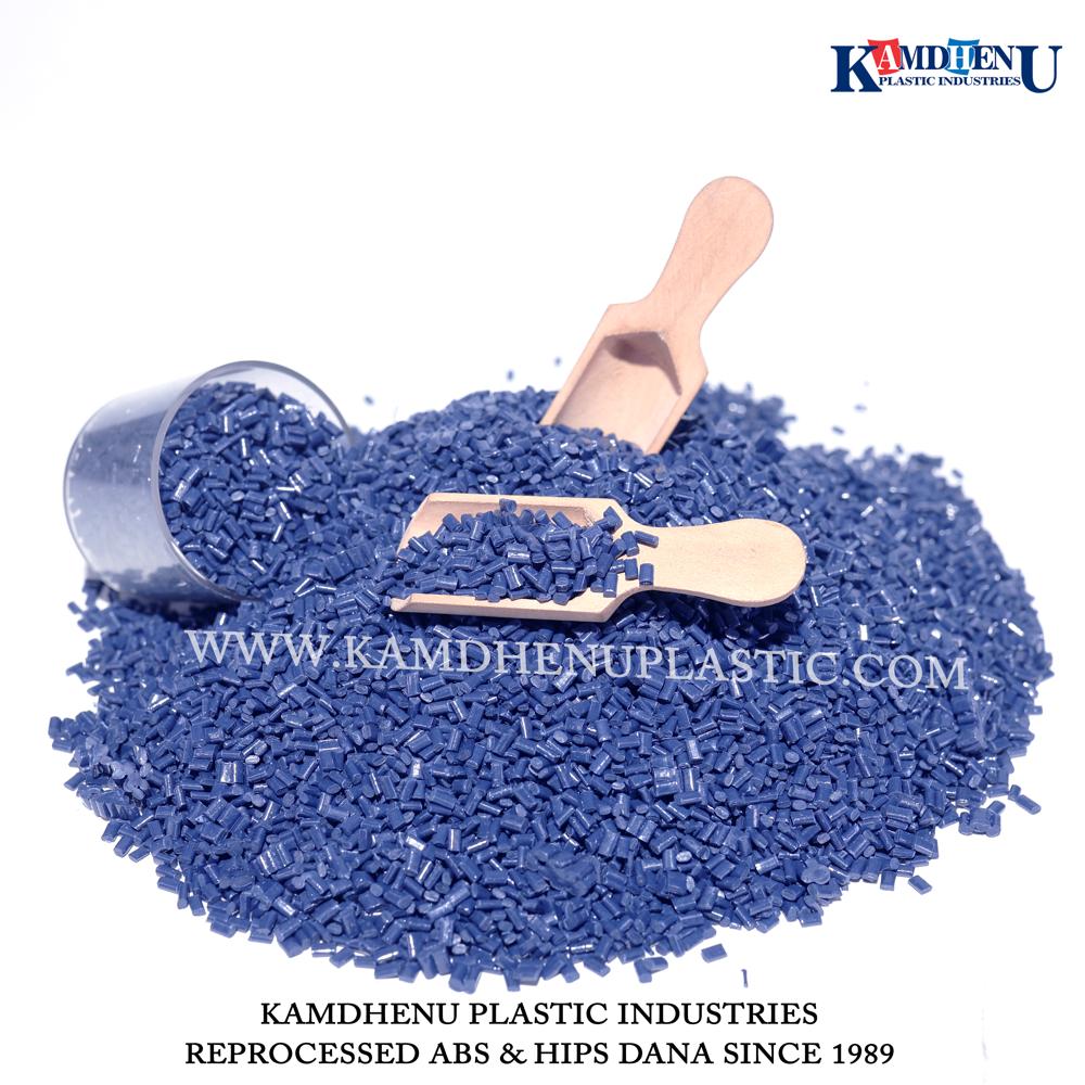Deep Navy Blue ABS Plastic Granules