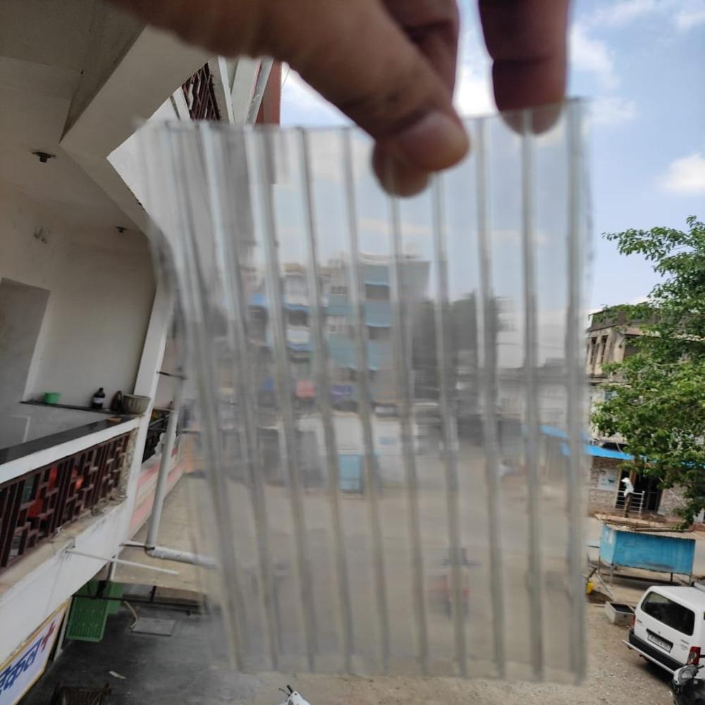 Transparent Multiwall Sheet - Hardness: Rigid