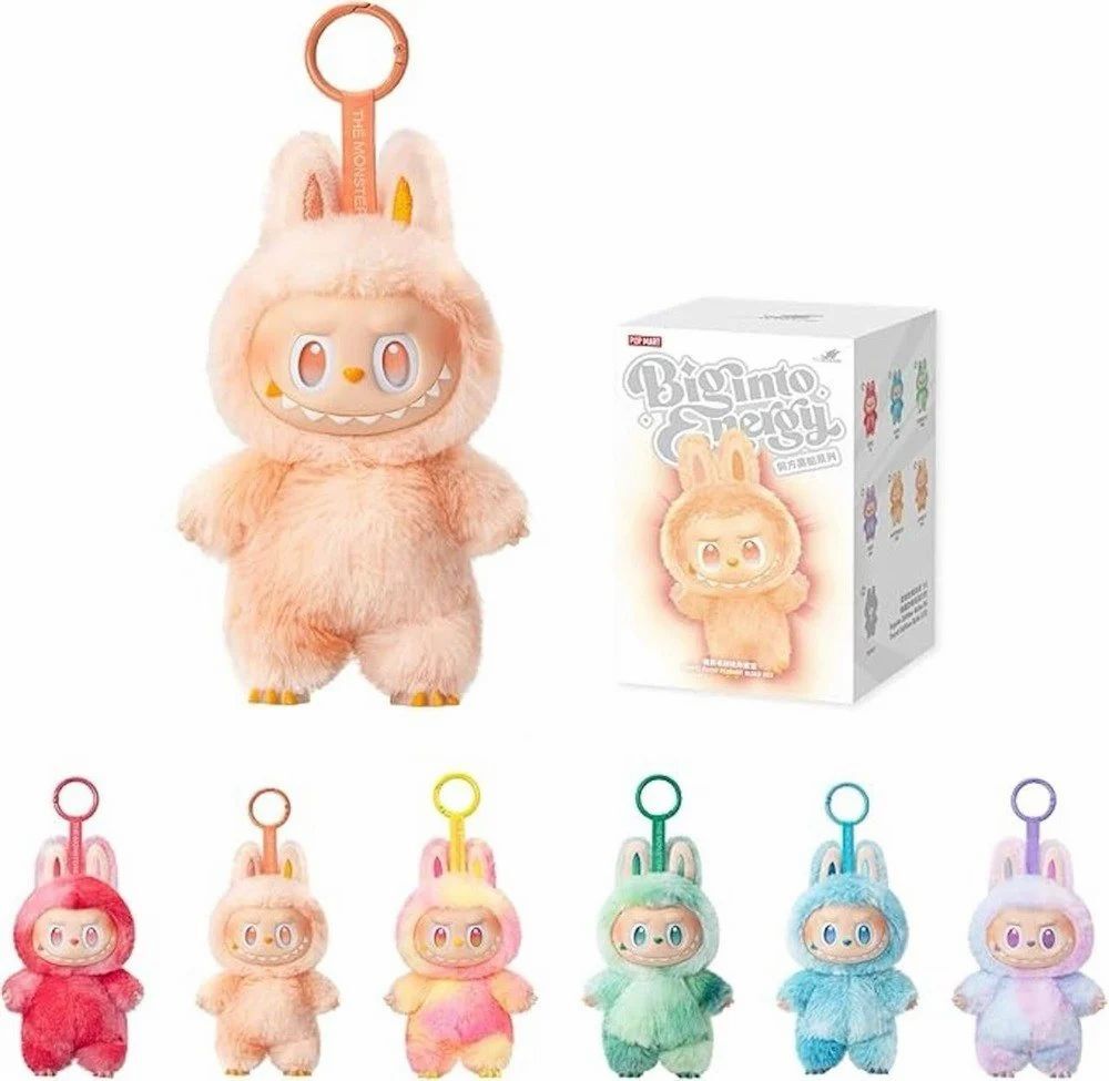 Labubu Doll Labubu Doll Keychain Collectible Toys Collectible Keychain Soft Plush Toy