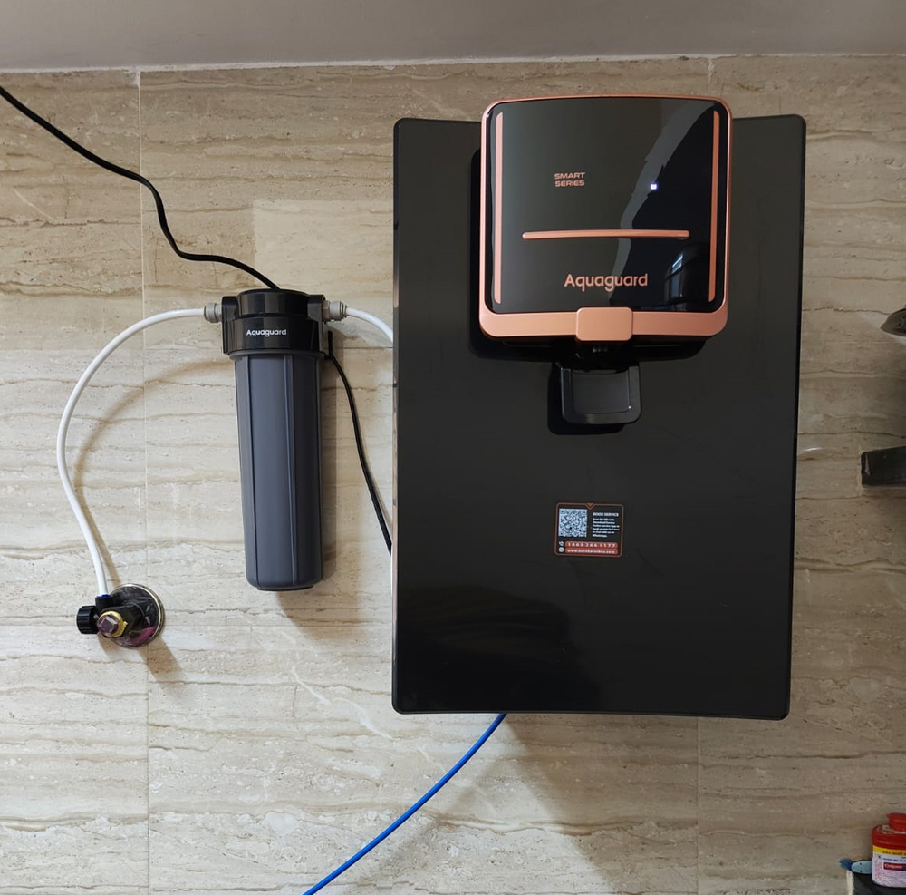 Aquaguard Enrich Glam RO+UV+SS 2X IOT Water Purifier