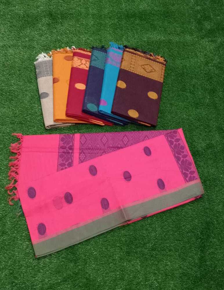 COTTON PUTTA SAREE 