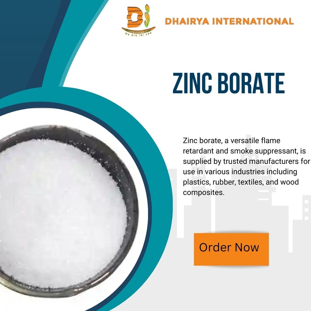 Zinc Borate Powder - Application: Water Treatment