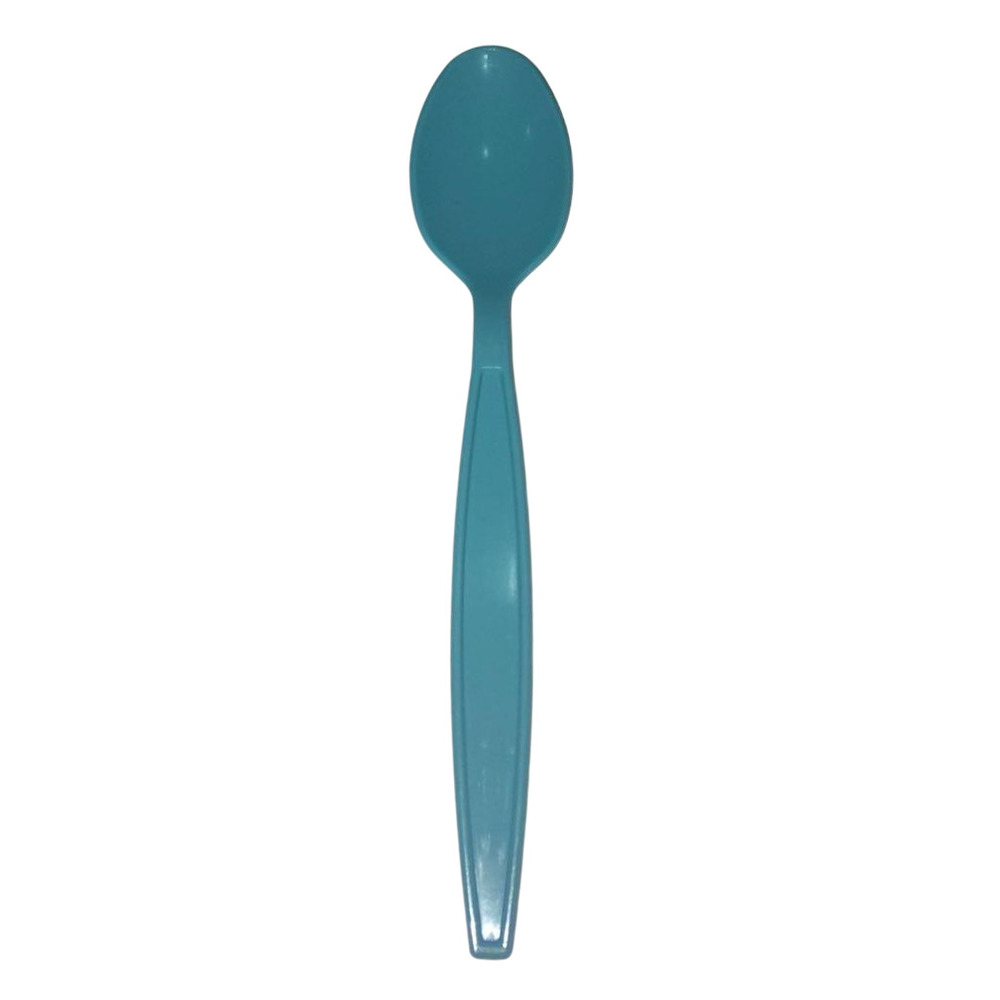 Blue Plastic Spoon