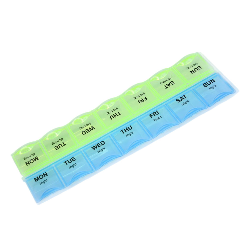 2 Compartment Pill Box