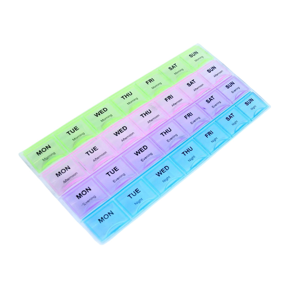 4 Compartment Pill Box