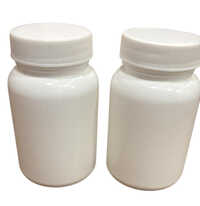 100 Cc White Plastic Pill Bottle