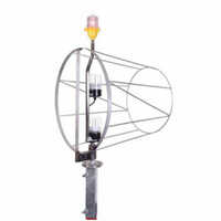 Illuminated Windsock With 5 Feet Long Gi Pipe