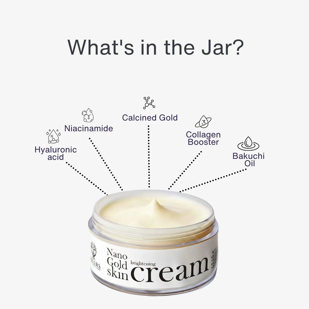 Nano Gold Skin Brightening Cream