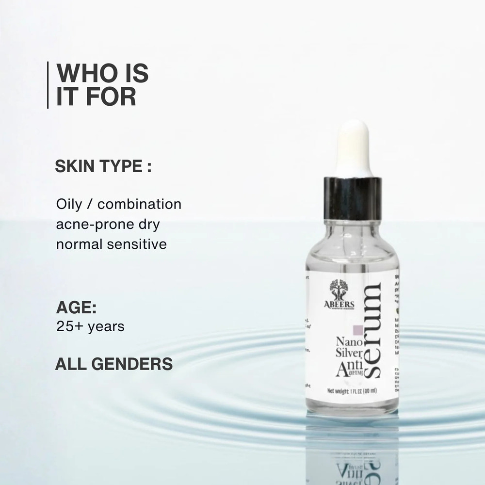 Nano Silver Anti Ageing Serum