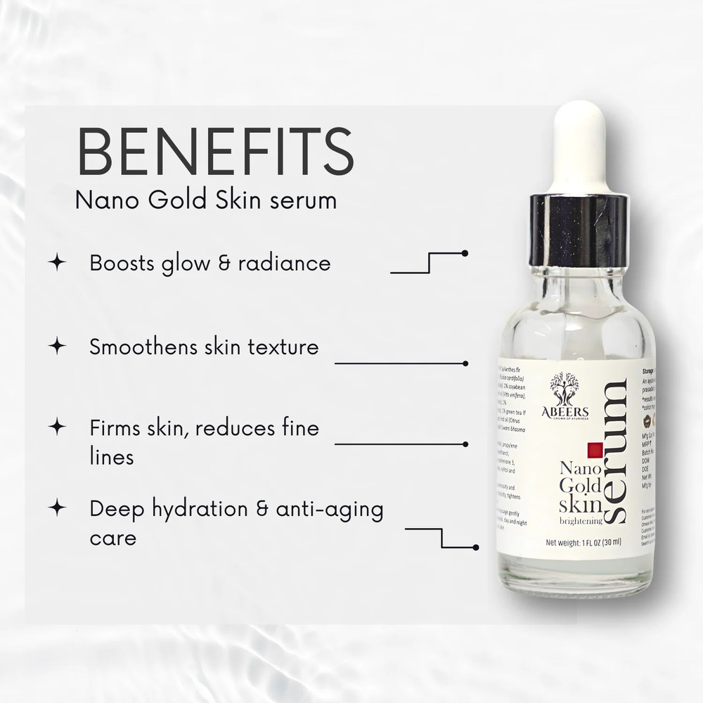 Nano Gold Skin Brightening Serum