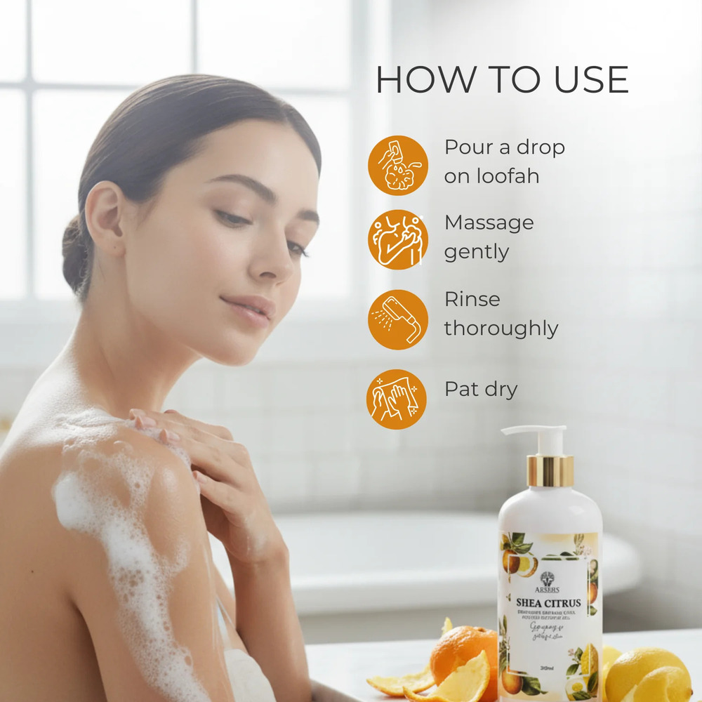 300 ML Shea Citrus Shower Gel
