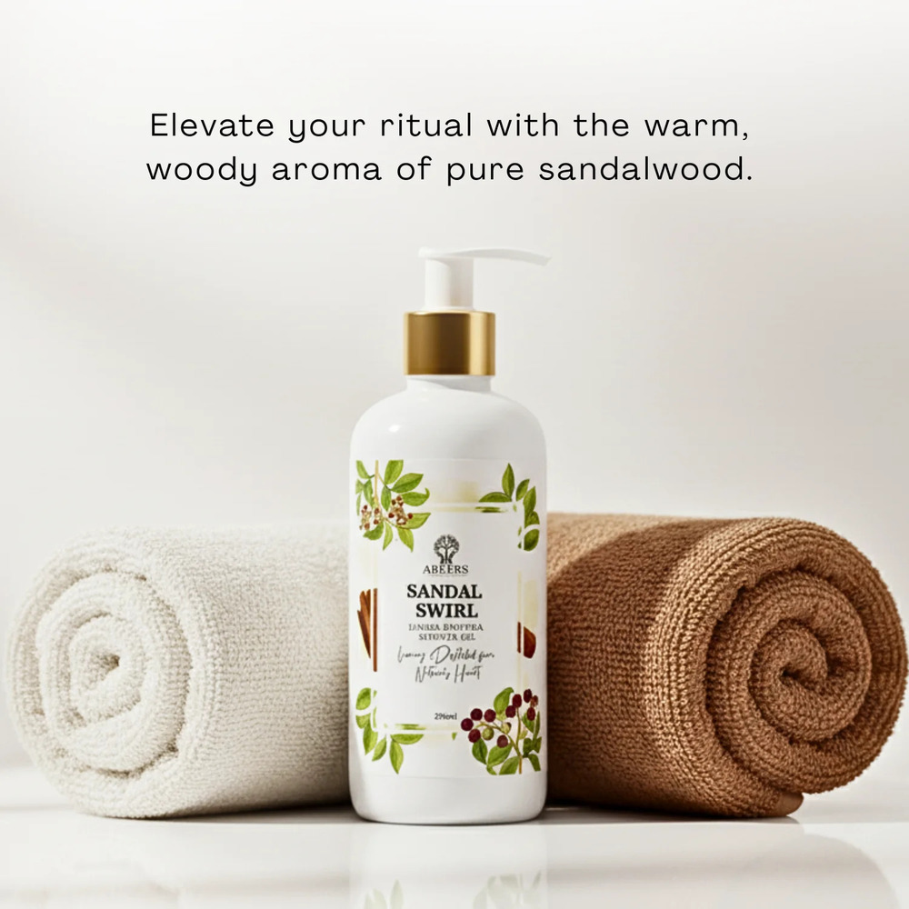 300 ML Sandal Swirl Shower Gel