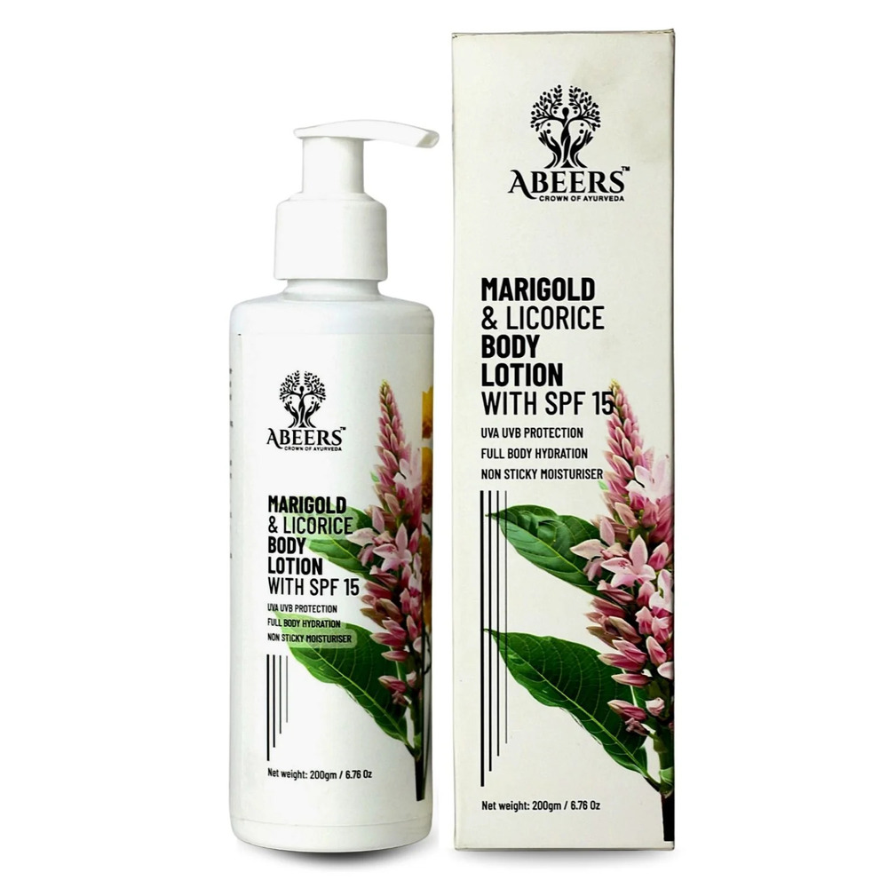 Marigold And Licorice Body Lotion SPF 15