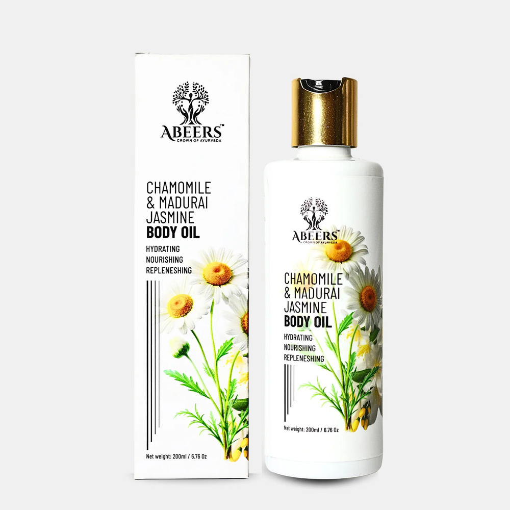 200 ML Chamomile And Jasmine Body Oil