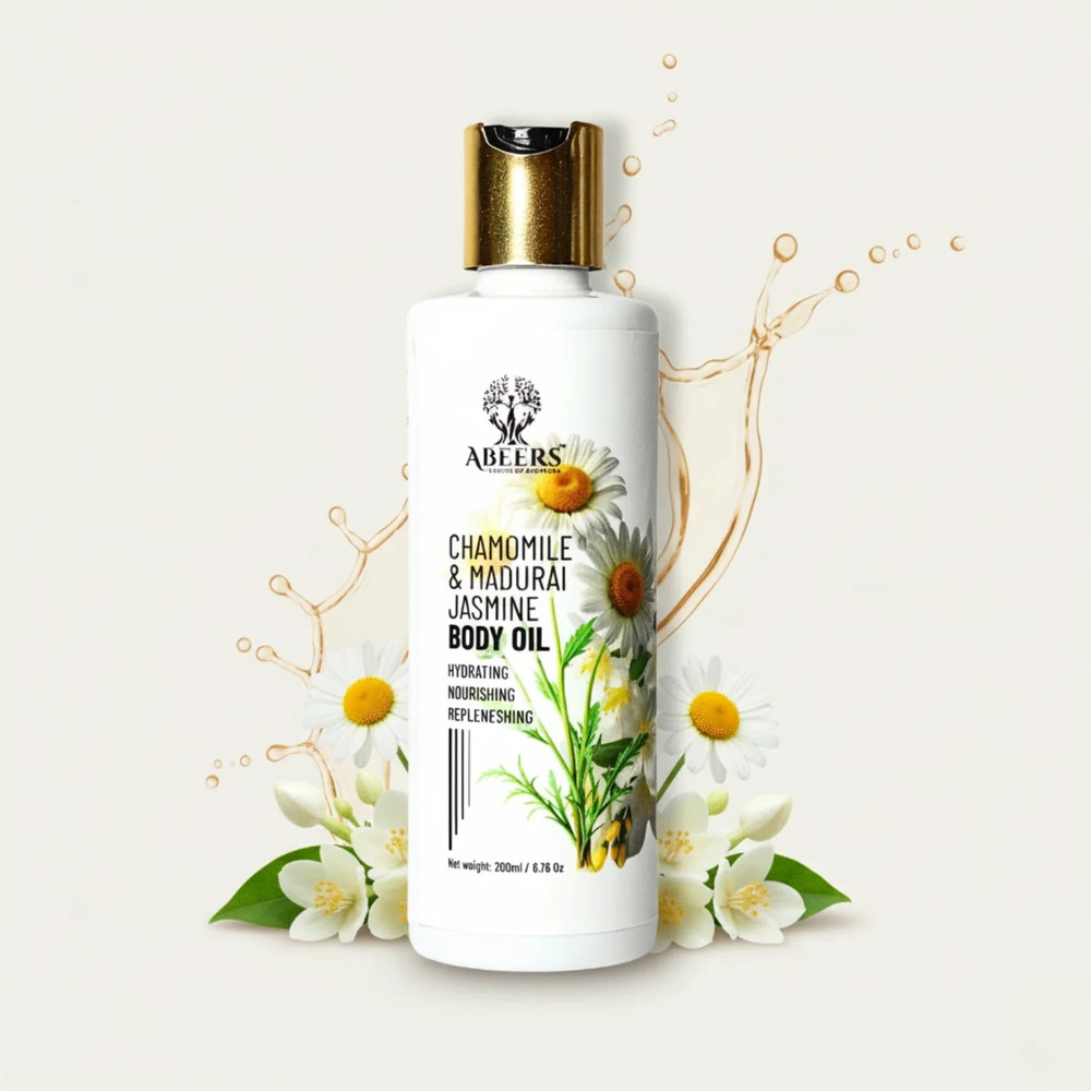 200 ML Chamomile And Jasmine Body Oil
