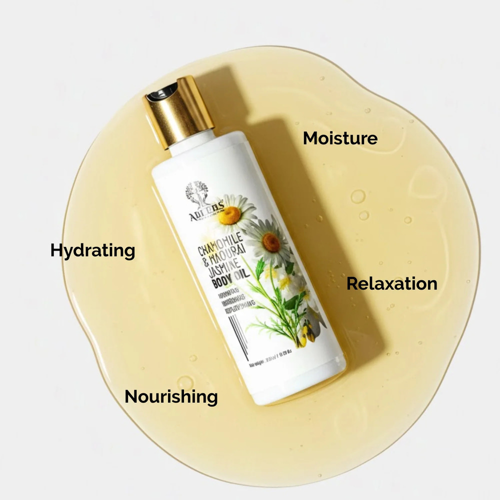 200 ML Chamomile And Jasmine Body Oil