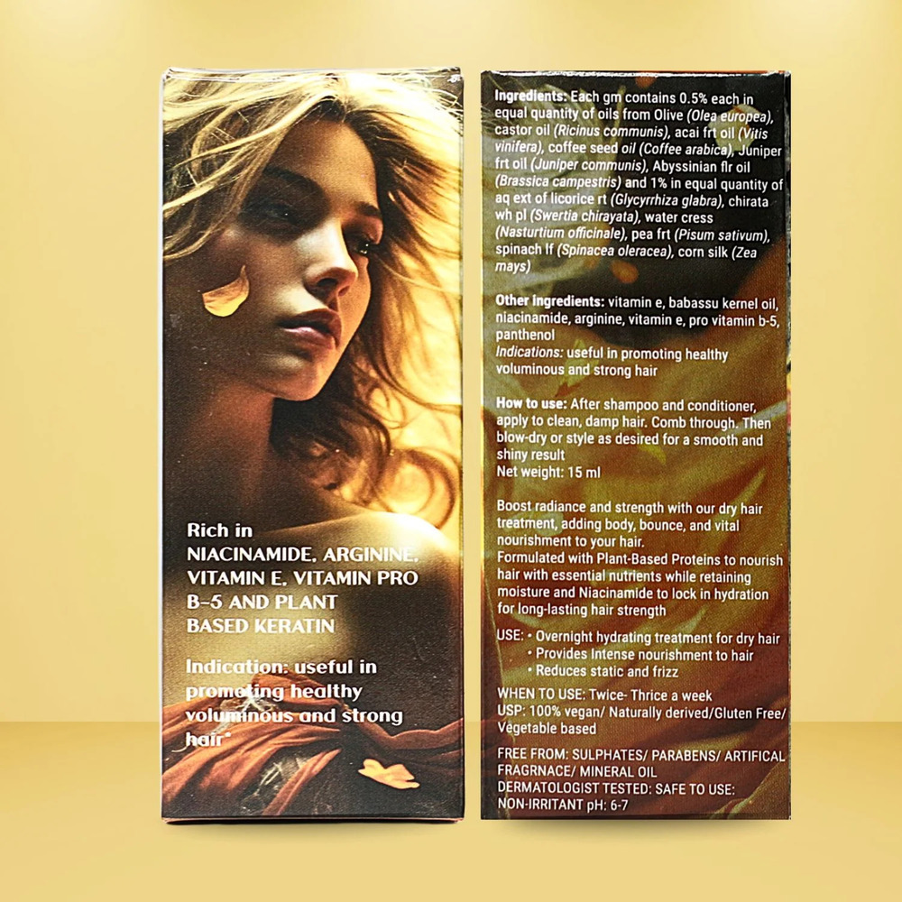 Bio Keratin Healing Hair Oil