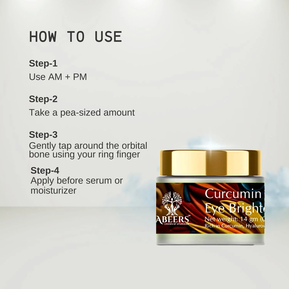 Curcumin Under Eye Brightening Gel