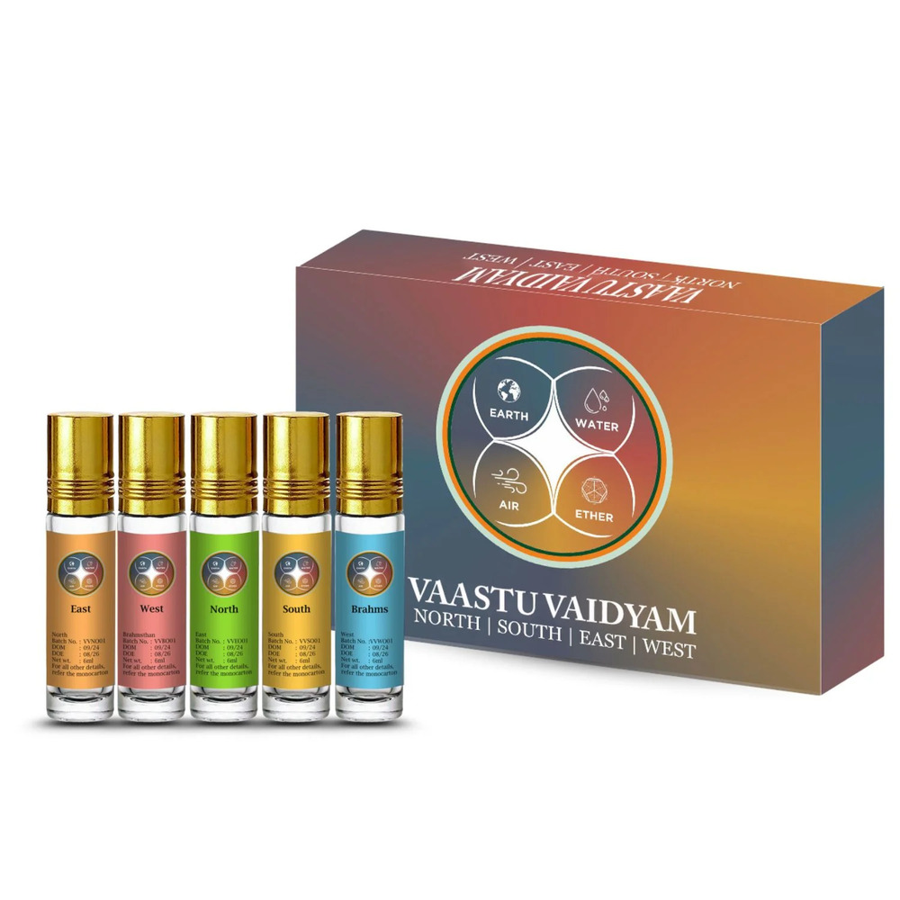5x6 ML Vaastu Vaidyam Essential Oil Roll-Ons