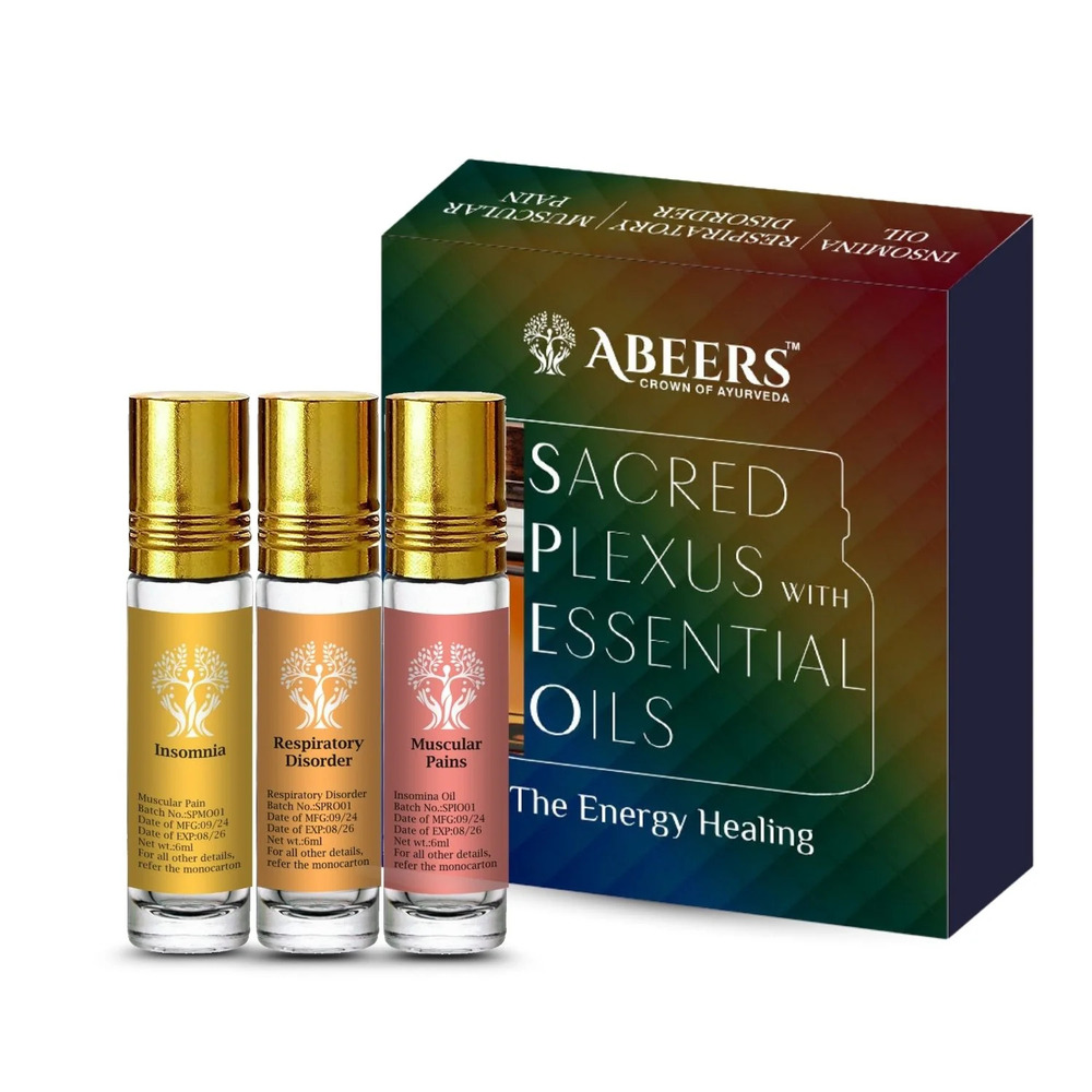 3x6 ML Sacred Plexus Energy Healing Oil