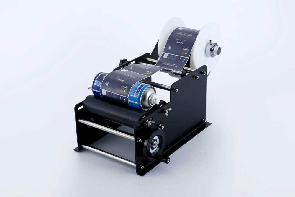 Manual labelling machine