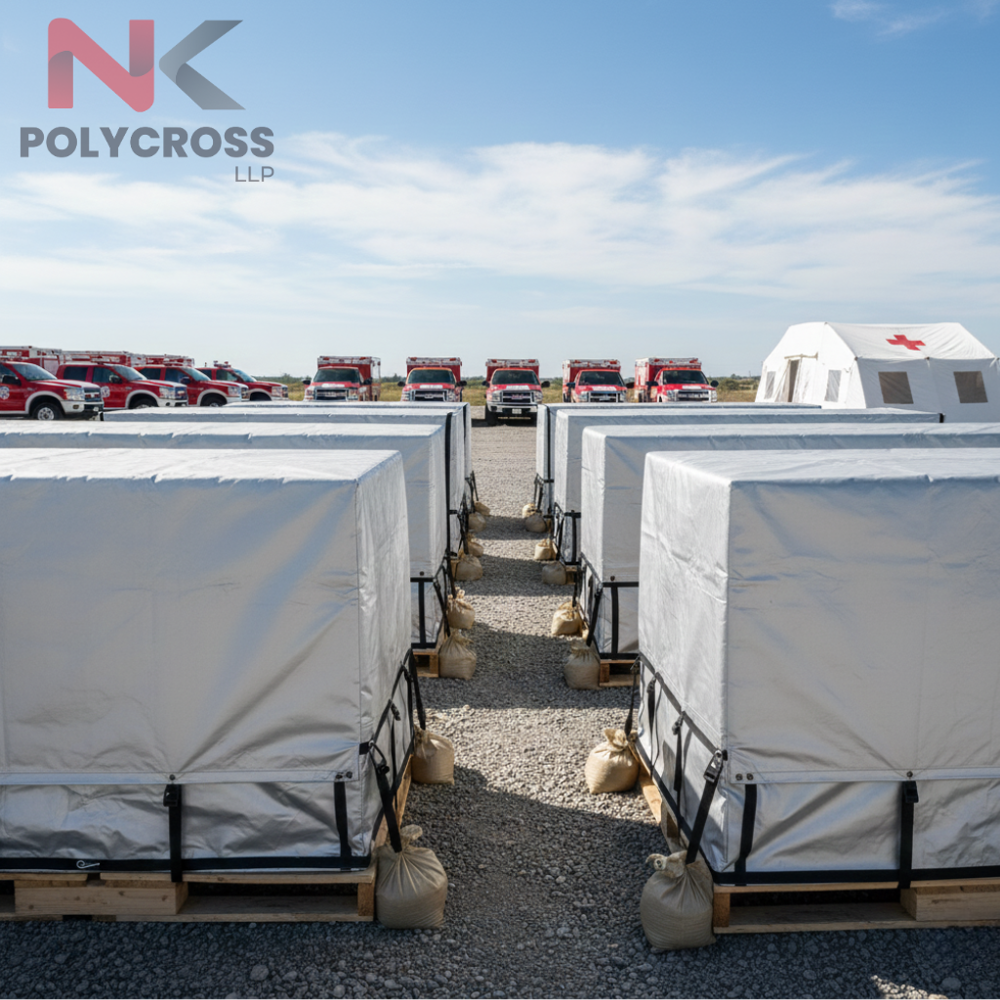 Life-saving Equipment Cover - Application: Mobile Diagnostic Vans  Field Testing Laboratories  Emergency Healthcare Labs  Research & Survey Camps  Temporary Laboratory Shelters