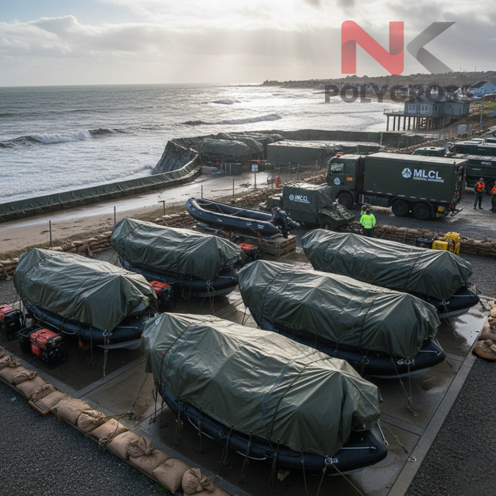 Life-saving Equipment Cover - Application: Mobile Diagnostic Vans  Field Testing Laboratories  Emergency Healthcare Labs  Research & Survey Camps  Temporary Laboratory Shelters