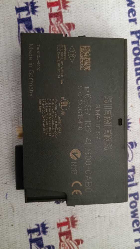 SIEMENS 6ES7 132-4HB00-0AB0 PLC