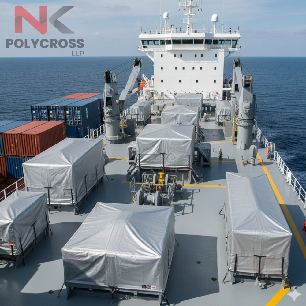 Ship Deck Cover - Color: Blue