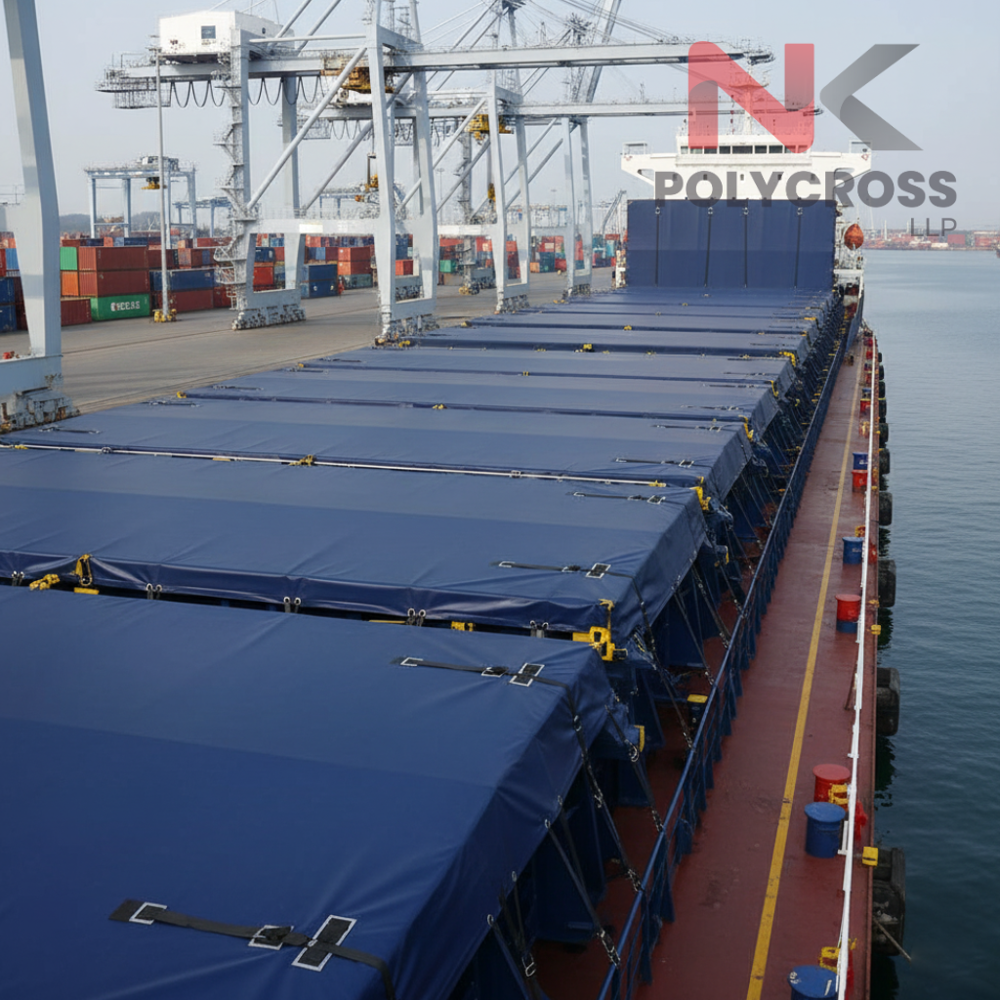 Ship Deck Cover - Color: Blue