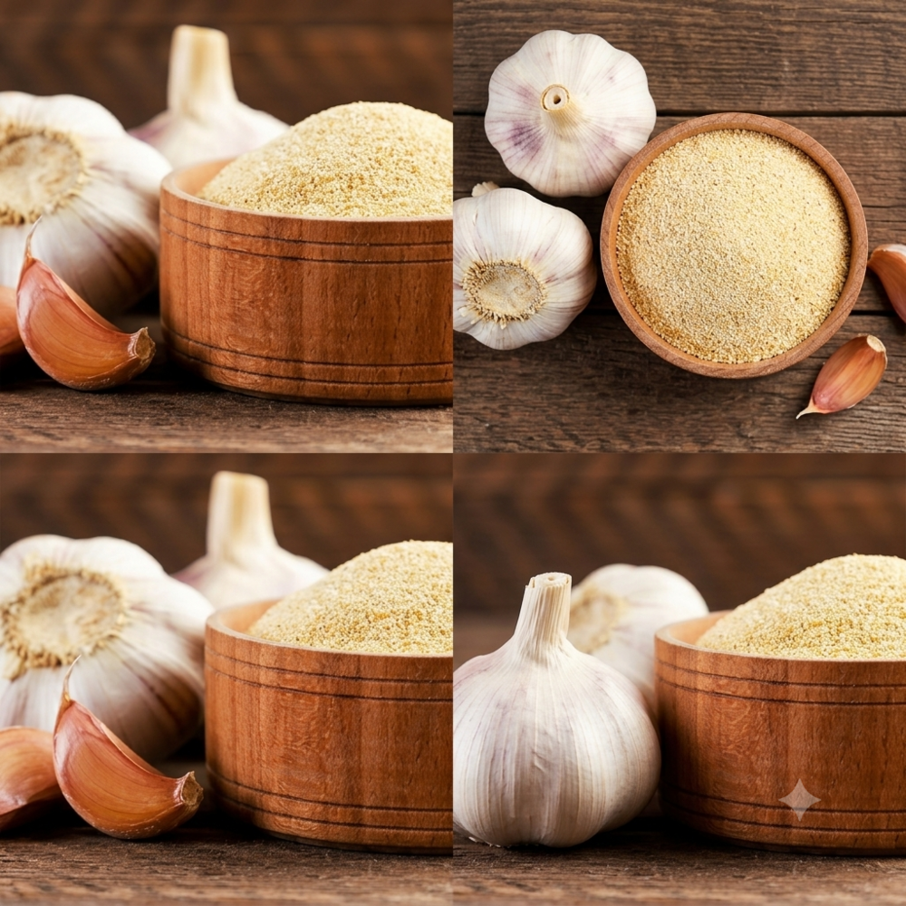 Garlic Powders - Color: White To Off-White