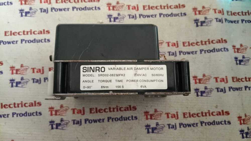 SINRO SRD02-08230FK2 VARIABLE AIR DAMPER MOTOR