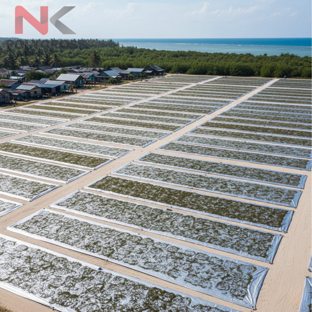 Seaweed Drying Sheet - Color: Blue