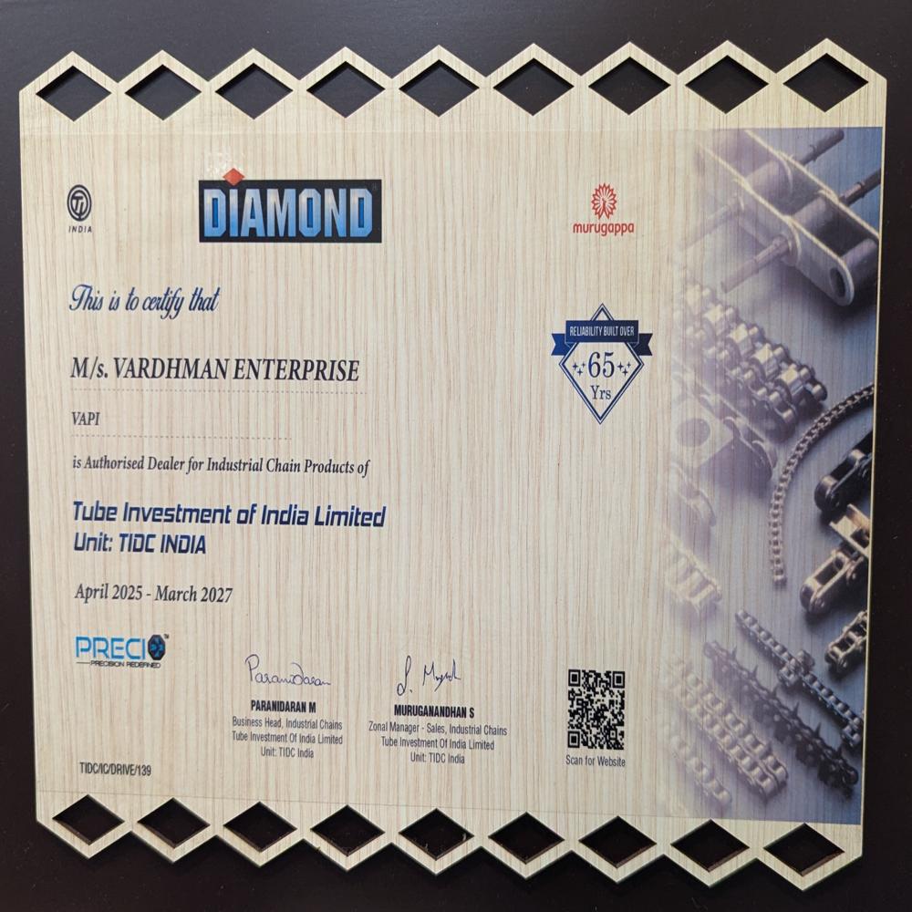 Diamond Roller Chain - Length: 10 Foot (Ft)