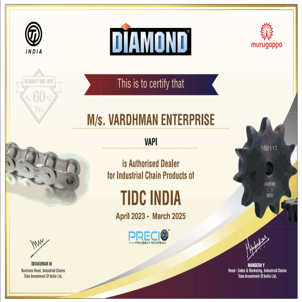 Diamond Roller Chain - Length: 10 Foot (Ft)
