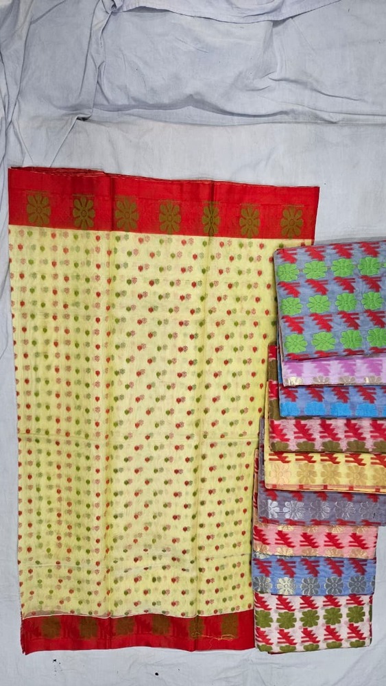 Tant Muslin Saree