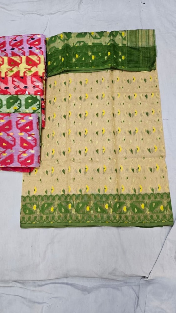 Tant Muslin Saree