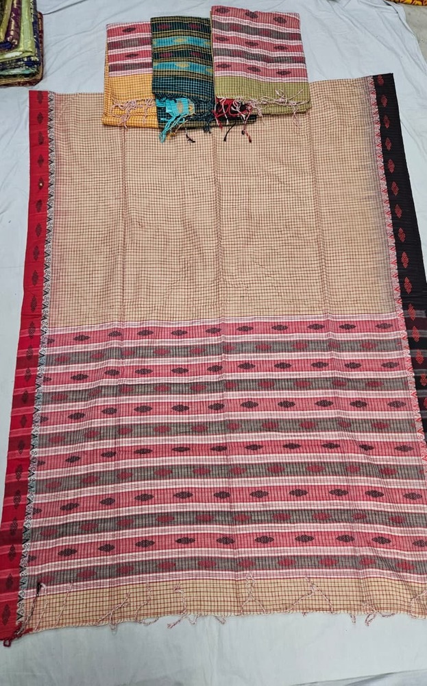 Bengal Cotton Khadi Saree