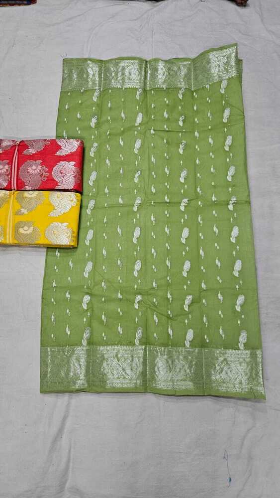 Ladies Cotton Rich Pallu Saree