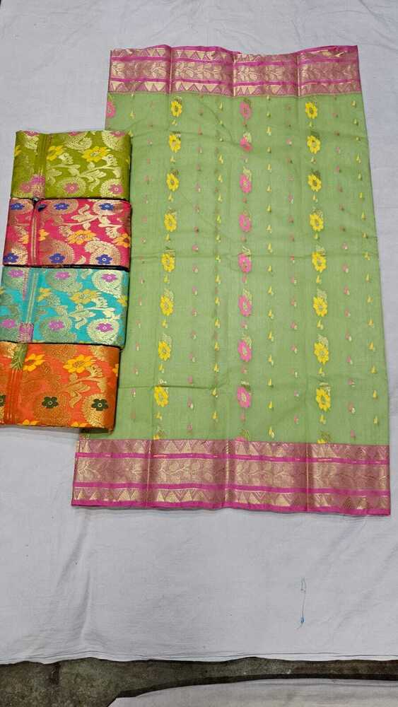 Ladies Cotton Rich Pallu Saree